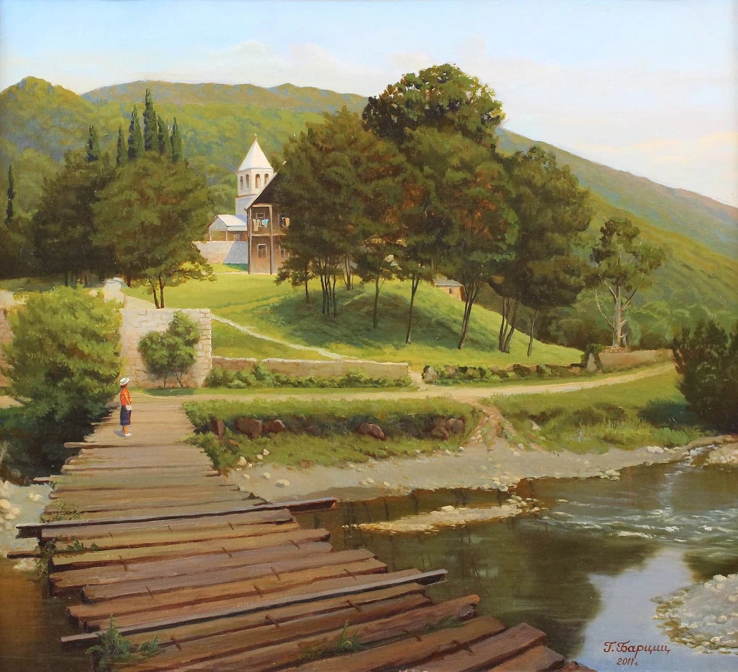 Монастырь в каманах