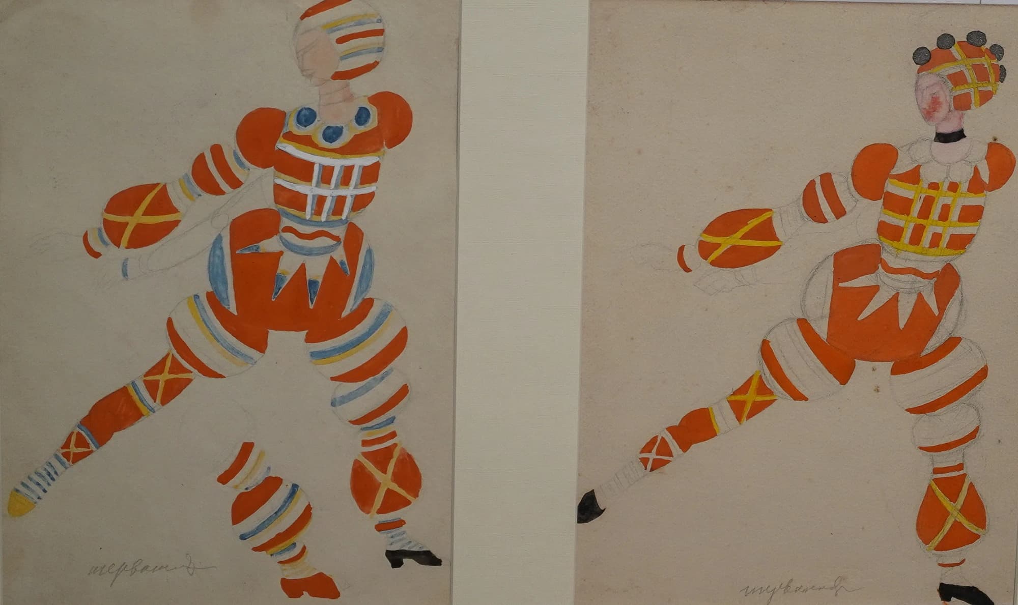Эскизы костюмов